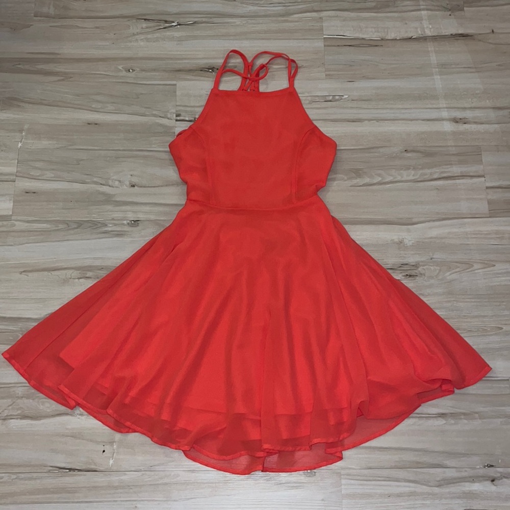 Fun Peach Dress